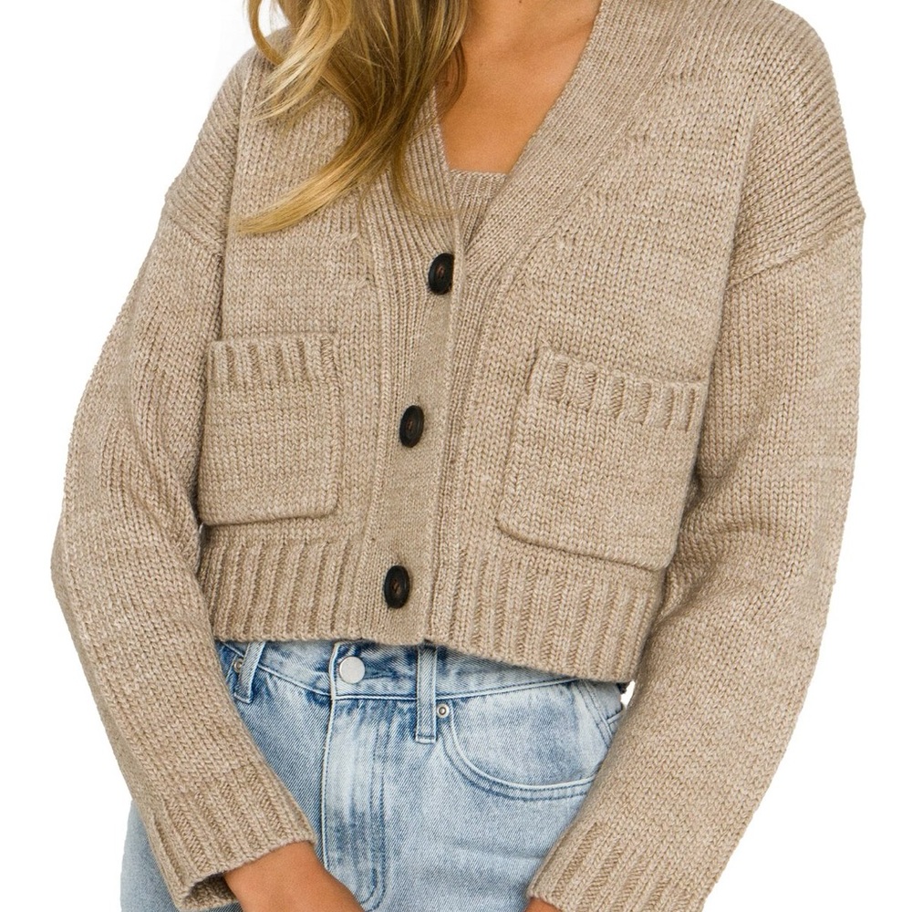 English Factory knit cardigan small